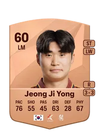 Ji Yong Jeong FC25 Coins