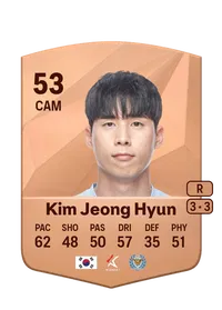 Jeong Hyun Kim Credits FC 25