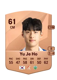 Je Ho Yu Credit FC 25