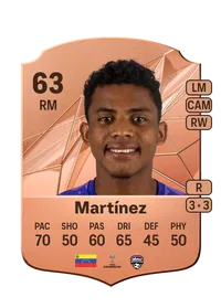 Jayson Martu00ednez Crediti FC 25