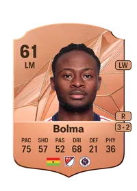 Joshua Bolma Credit FC25