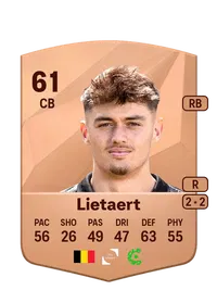 Jonas Lietaert Acheter Des Credit FC 25