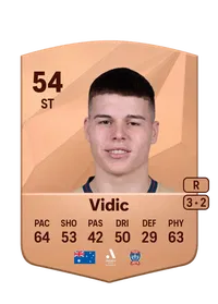 Justin Vidic Acheter Credit FC25