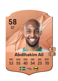 Jabir Abdihakim Ali Credits FC 25