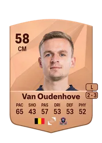 Jasper Van Oudenhove FUT Coin