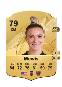 Kristie Mewis Credits FC 25