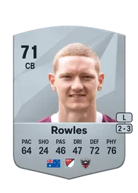 Kye Rowles Crediti FC25