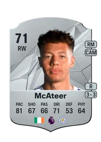 Kasey McAteer Credits FC 25