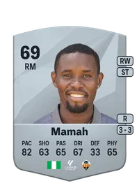 Kenneth Mamah Achat Credit FC 25