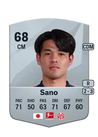 Kaishū Sano Crediti FIFA 25