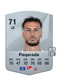 Leart Paqarada Credit FUT
