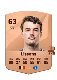 Lucas Lissens Monedas FC 25