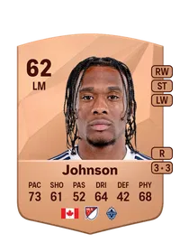 Levonte Johnson Crediti FC 25