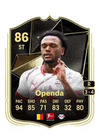Loïs Openda Monedas FIFA 25