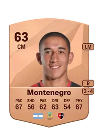 Lisandro Montenegro Credits FC 25