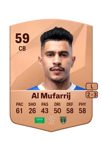 Muteb Al Mufarrij Acheter Credit FC25