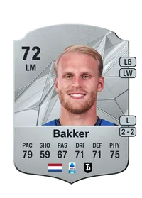 Mitchel Bakker Crediti FIFA 25