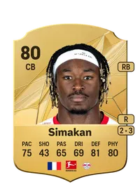 Mohamed Simakan Monedas FC 25