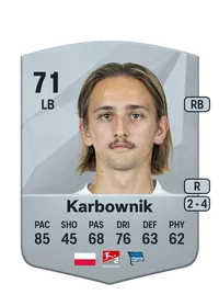 Michał Karbownik Credit FUT