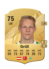 Marco Grüll Monedas FIFA 25