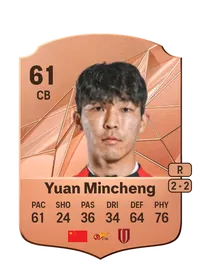 Mincheng Yuan Achat Credit FC 25