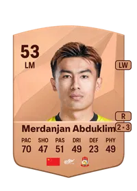 Merdanjan Abduklim Monedas FC 25
