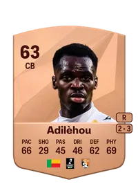 Moïse Adilèhou Credit FUT