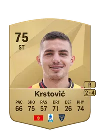 Nikola Krstović Acheter Credit FC 25
