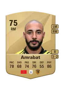 Nordin Amrabat Achat Credit FC 25