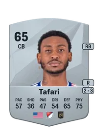 Nkosi Tafari Credits FC 25