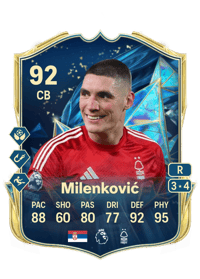 Nikola Milenkovic CreditFUT