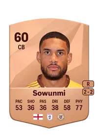 Omar Sowunmi Credit FC 25