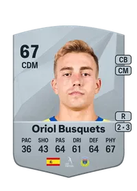 Oriol Busquets Mas Crédit FUT