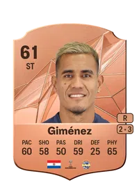 Oscar Gimu00e9nez Credits FC 25