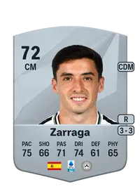 Oier Zarraga Egaña Crediti FC 25