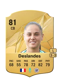 Océane Deslandes FUT Crédit