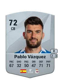 Pablo Vázquez Pérez Credit FC 25