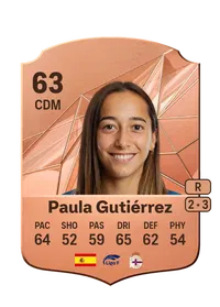 Paula Gutiérrez Caballero Crediti FC25
