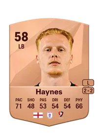 Ryan Haynes Acheter Credit FC 25