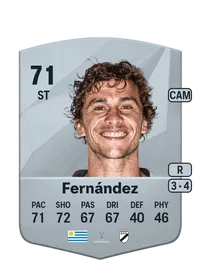 Sebastián Fernández Credits FC 25