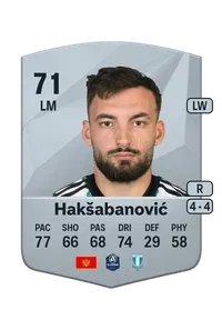 Sead Hakšabanović Crediti FC 25