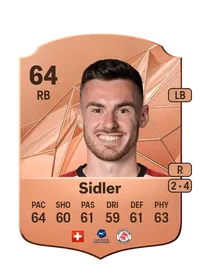 Silvan Sidler Acheter Credit FC25