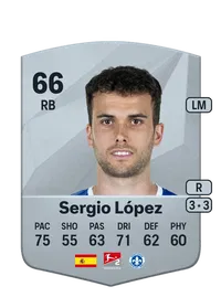 Sergio López Galache Achat Credit FC 25