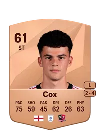 Sonny Cox Credit FUT