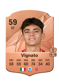 Samuele Vignato Credits FC 25