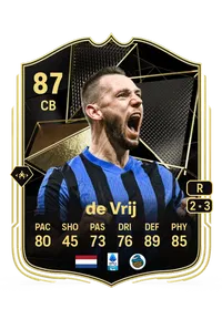 Stefan de Vrij Credits FC 25