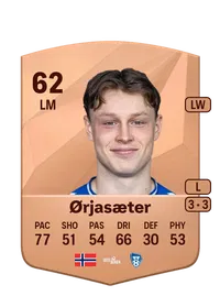 Sondre Ørjasæter Credit FC25