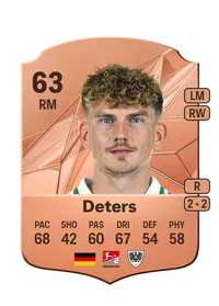 Thorben Deters Acheter Des Credit FC 25