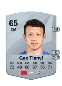 Tianyi Gao Crediti FC 25
