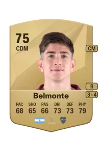 Tomu00e1s Belmonte Credit FC 25